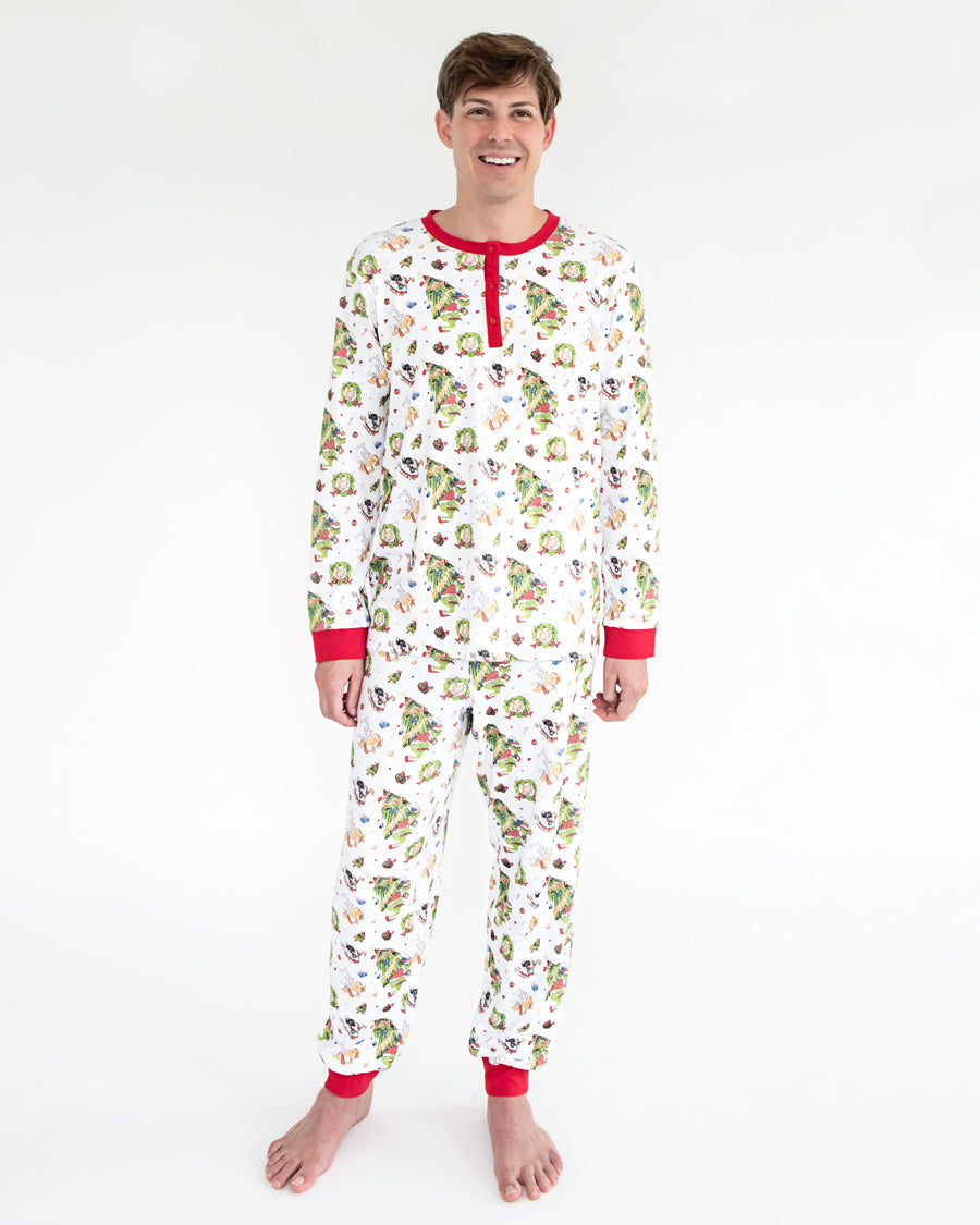 You&#39;re A Mean One Pima Cotton Adult Pajama Set- FINAL SALE