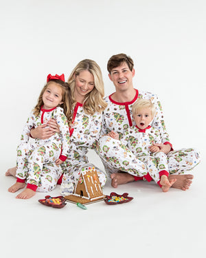 You're A Mean One Pima Cotton Adult Pajama Set- FINAL SALE